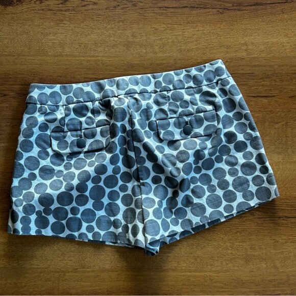 J. Crew Gray Polka Dot Women's Shorts - Picture 2 of 3